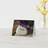 インスピレーション：真実3 カード (黄色い花)