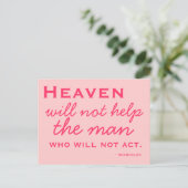 インスピレーション – 選択アクション – ポストカード (スタンド正面)