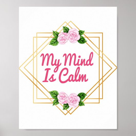 インスピレーショ前向きンの肯定 ポスター (正面)