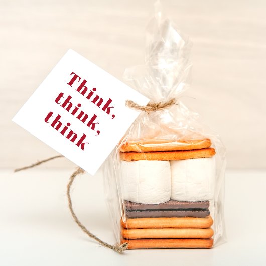 インスピレーショ前向きン考え考え考え赤引用文 フェイバータグ