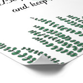 インスピレーショ意欲を起こン引用文 ポスター (角)