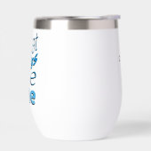 インスピレーショ素晴らしン語「物事は時間がかかる」 Tumbler (左面)