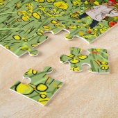 インスブルックオーストリアランドスケープお洒落アート ジグソーパズル (側面)