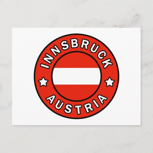 インスブルックオーストリア ポストカード (正面)