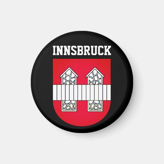 インスブルックコート・オブ・アームズ – オーストリア マグネット (正面)