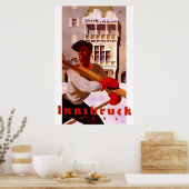 インスブルックチロルオーストリア ポスター (キッチン)