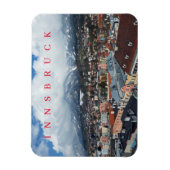 インスブルックパノラマビュー冷蔵庫用マグネット マグネット (縦)