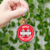 インスブルックラウンドエンブレム キーホルダー (手)