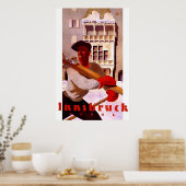 「インスブルック」ヴィンテージ旅行ポスター ポスター (キッチン)