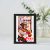 「インスブルック」ヴィンテージ旅行ポスター ポストカード (スタンド正面)