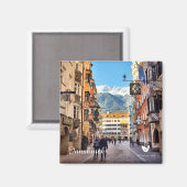 インスブルック – 冷蔵庫用マグネットバイベルベットエスケープ マグネット (正面/裏面)