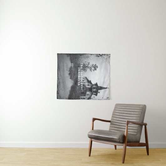 インスマウスロヴェクラフトCthulhu Mythos上の影 タペストリー (インサイチュ(横))