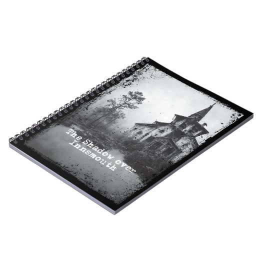 インスマウスロヴェクラフトCthulhu Mythos上の影 ノートブック (左側)