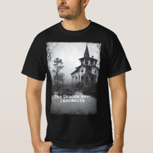インスマウスロヴェクラフトCthulhu Mythos上の影 Tシャツ