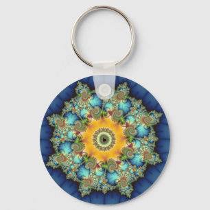 インスラール – Mandelbrot Art キーホルダー