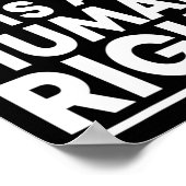 インスリンへのアクセスは人間の権利の糖尿病である ポスター (角)