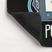 インスリンポンプ糖尿病性糖尿病1型糖尿病で非常に励起 マウスパッド (コーナー)