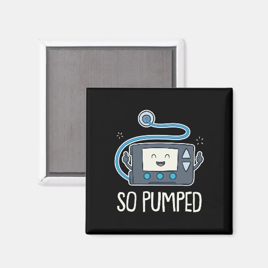 インスリンポンプ糖尿病性糖尿病1型糖尿病で非常に励起 マグネット (正面/裏面)