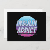 インスリン中毒である ポストカード (正面/裏面)