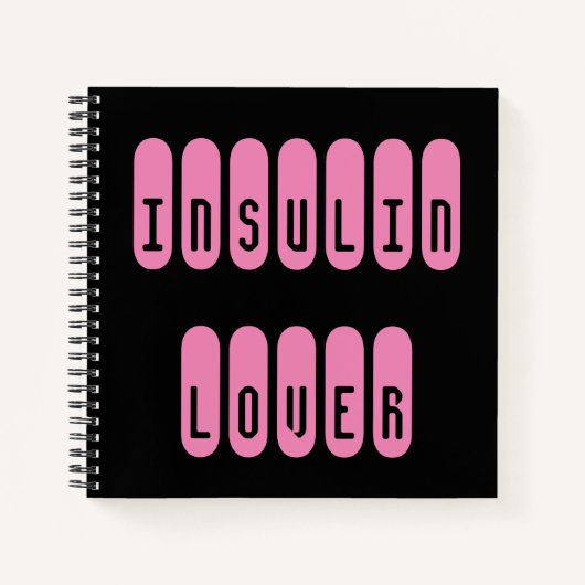 インスリン手帳 ノートブック (正面)