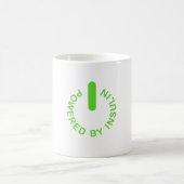 インスリン糖尿病マグによって動く コーヒーマグカップ (中央)