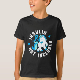 インスリン非含有糖尿病T1認識度かわいいUn Tシャツ
