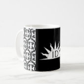 インスレードラコニスポピュレースバッジ公国 コーヒーマグカップ (正面左)