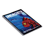 インスヴィンテージ旅行ポスターロベクラフト ノートブック (右側)