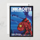 インスヴィンテージ旅行ポスターロベクラフト ポストカード (正面/裏面)