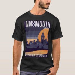 インスヴィンテージ旅行ポスターロベクラフト Tシャツ