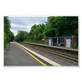 インス・アンド・エルトン鉄道駅 フォトプリント           