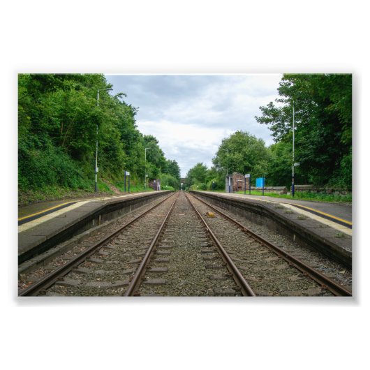 インス・アンド・エルトン鉄道駅 フォトプリント (正面)