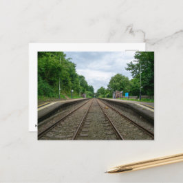 インス・アンド・エルトン鉄道駅 ポストカード