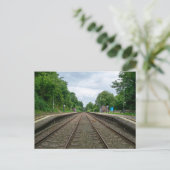 インス・アンド・エルトン鉄道駅 ポストカード (スタンド正面)