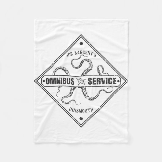 インズバスサービスジョーSargent フリースブランケット (正面)