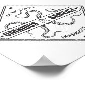 インズバスサービスジョーSargent ポスター (角)