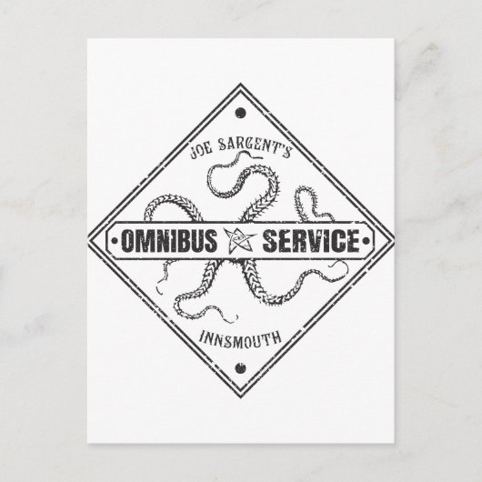 インズバスサービスジョーSargent ポストカード (正面)