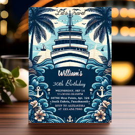インズ海波旅行いかりヨット30th誕生日 招待状