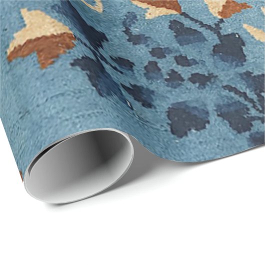 インセント中国の深いブ王室のルー ラッピングペーパー (ロールコーナー)