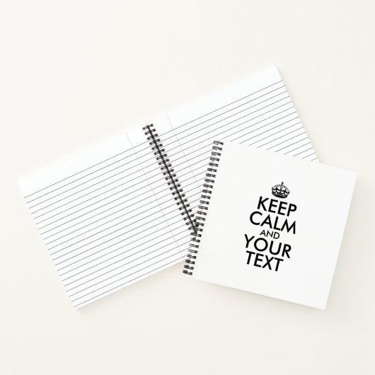 インタパーソナライズされたイン保ミームCALMとYOUR TEXT ノートブック (内部)