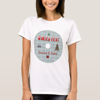 インタフェース付きディスクラベル Tシャツ