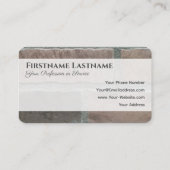 インタラクティブな個人提供のお客様へのメモ 名刺 (裏面)