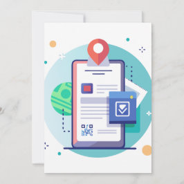 インタラクティブ拡張現実招待状 招待状