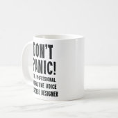 インタラクティブ・ボイス・レスポンス・デザイナー コーヒーマグカップ (正面左)