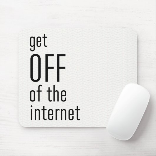 インターおもしろいネット赤面のピンクとブラックをオフにする マウスパッド (マウス)