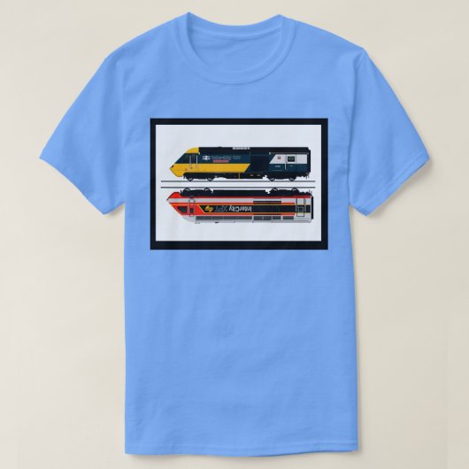 インターシティ125 ampインターシティXPT Tシャツ (デザイン正面)