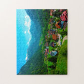 インタースタイン・ドイツ。 ジグソーパズル (縦)