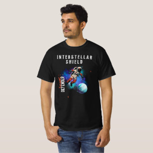 インターステラーシールド コズミックディフェンダー Tシャツ