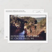 インターステート州パーク ポストカード (正面/裏面)