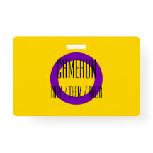 インターセックスフラグ名/代名詞バッジ